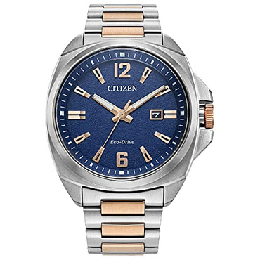 Citizen Eco-Drive Sport Luxury Two-Tone Bracelet Watch | 42mm | AW1726-55L