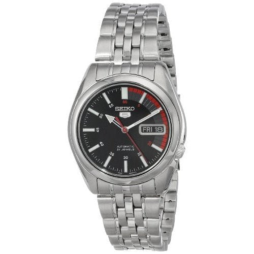 Seiko Men's SNK375 Automatic Stainless Steel Watch