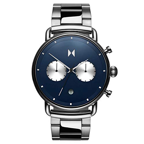MVMT Blacktop Men's 47 MM Astro Blue Chronograph Watch