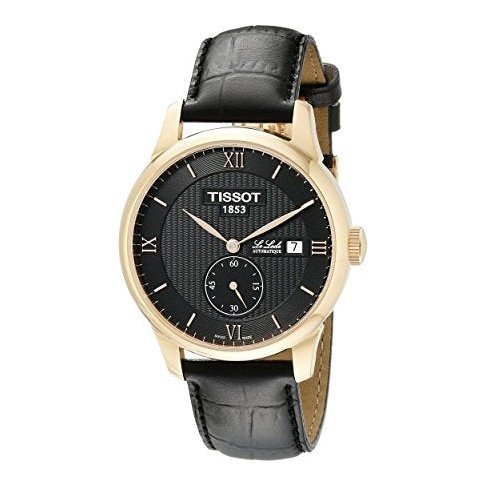 Tissot Men's T0064283605801 Le Locle Analog Display Swiss Automatic Black Watch