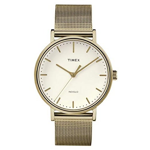 Timex Womens Analogue Classic Quartz Watch with Stainless Steel Strap TW2R26500