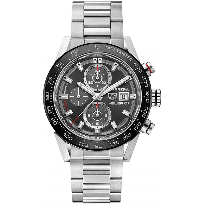 Tag heuer sale gunmetal watch