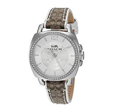Coach Boyfriend Coach Silver Watches For Ladies COACH Women's