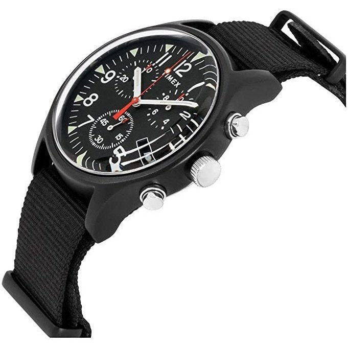 Timex MK1 Aluminum Chrono Black/Black One Size