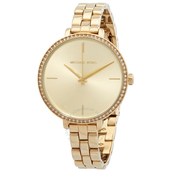 Michael Kors Women's Charley Three-Hand Gold-Tone Alloy Watch MK4399